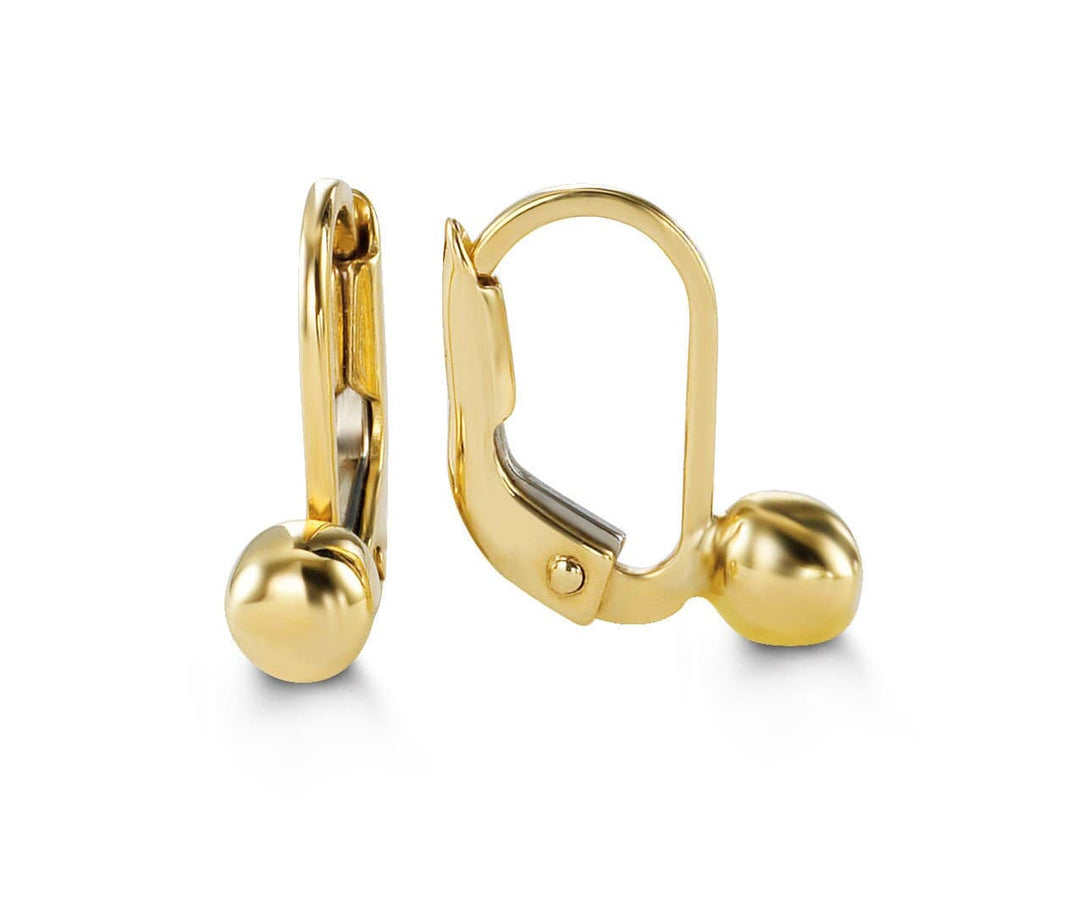 10K Ball Frenchback Earrings