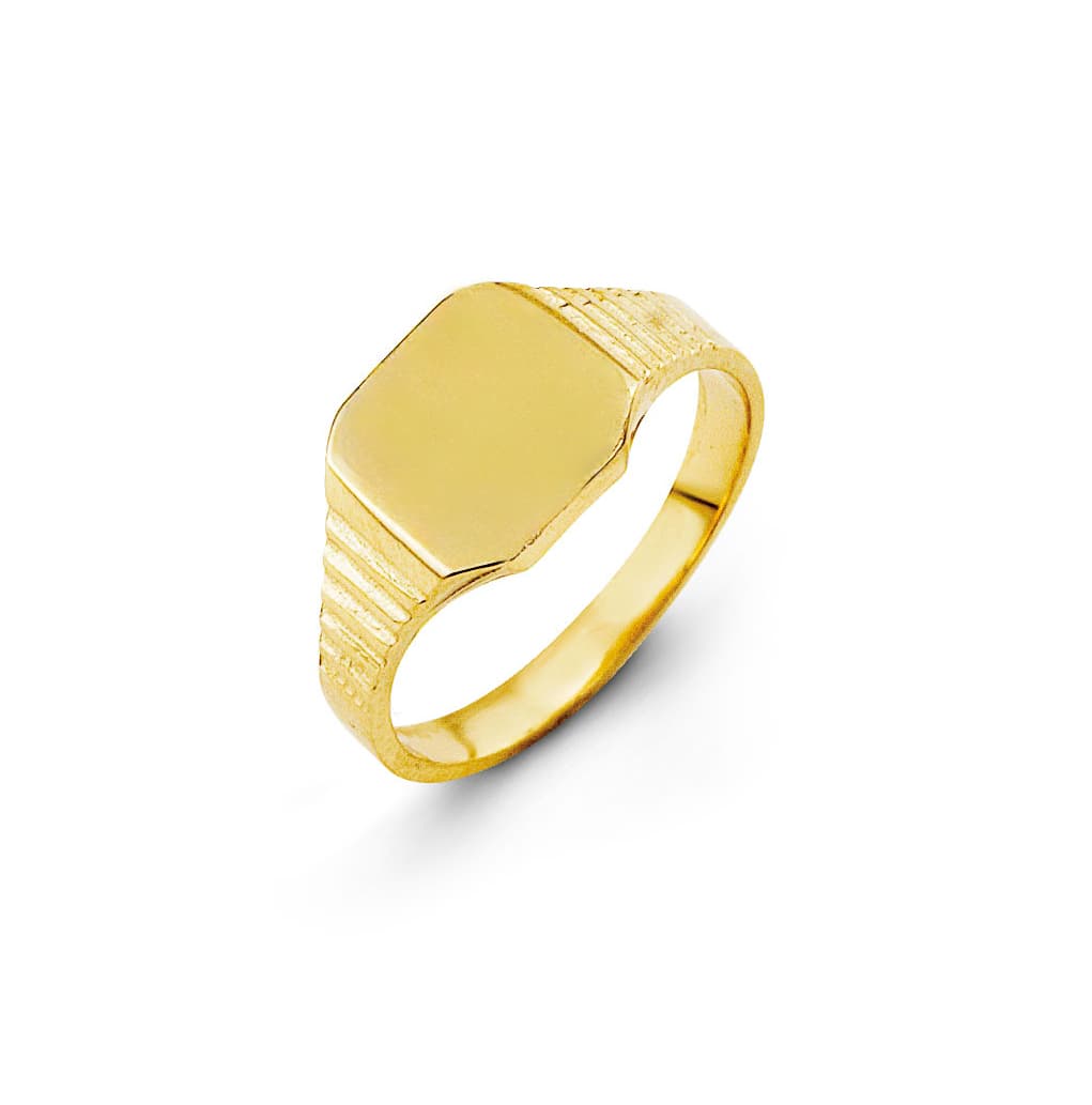 10K Signet Kids Ring