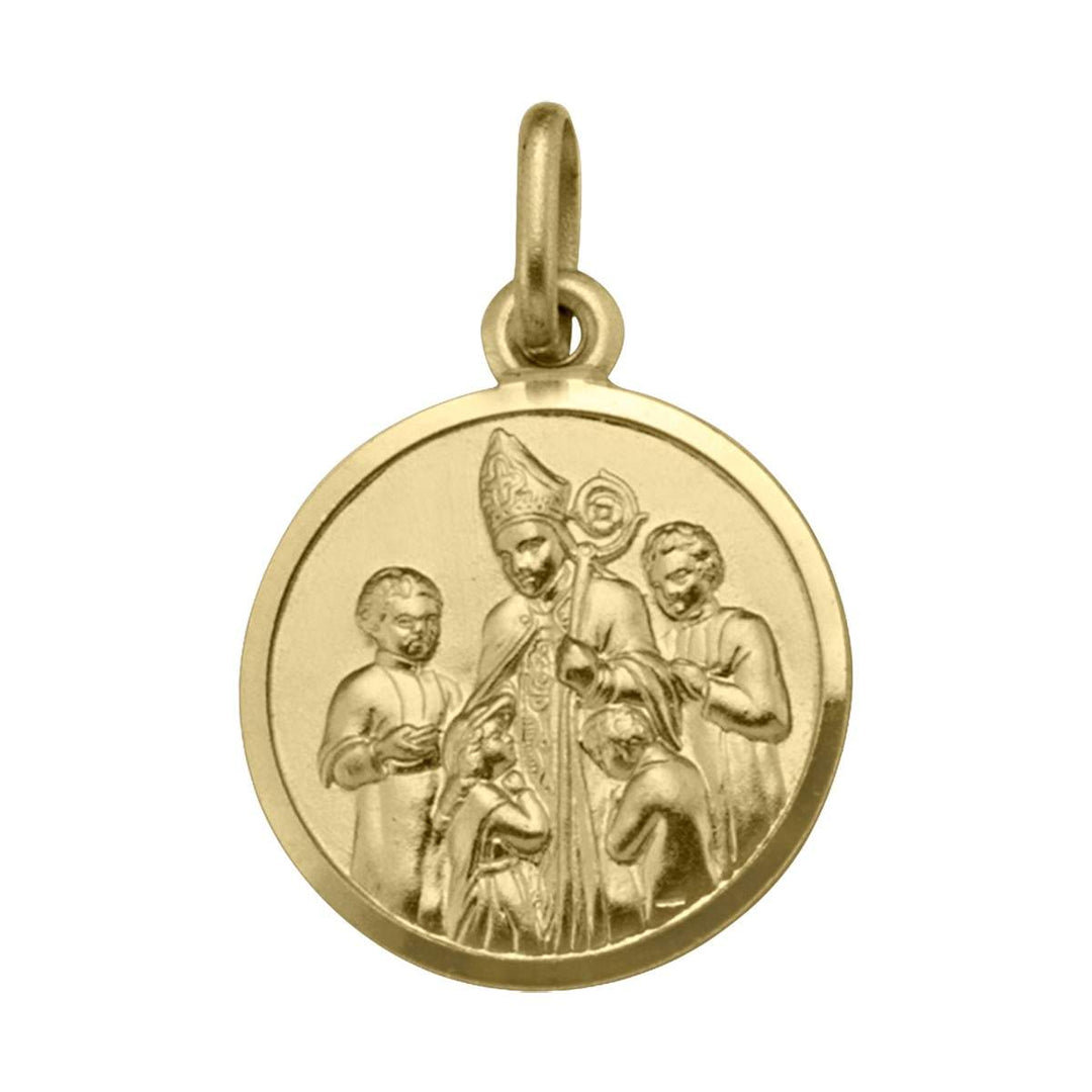 Yellow Gold Confirmation Medal — front view