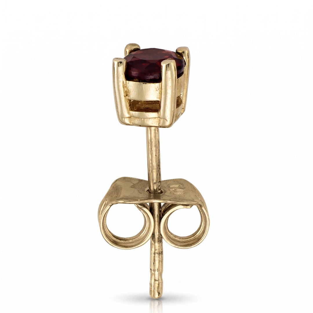 Yg Birthstone Earrings