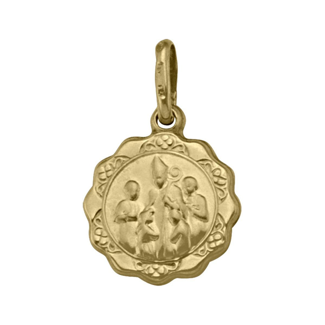 Yellow Gold Confirmation Medal — front view