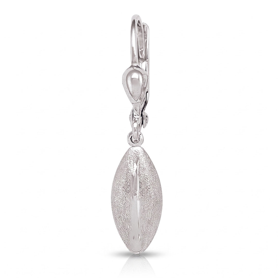 White Gold Fancy Drop Earrings