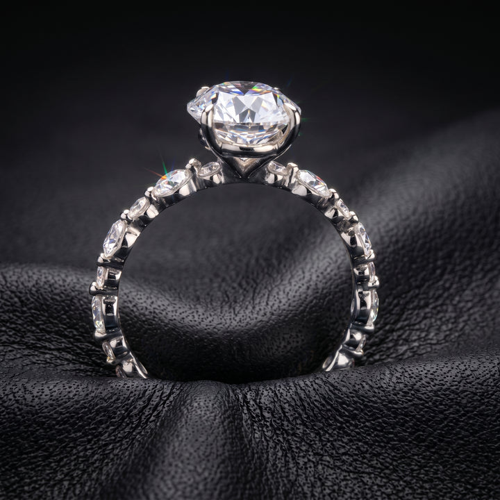 2CT Lab diamond engagement ring.