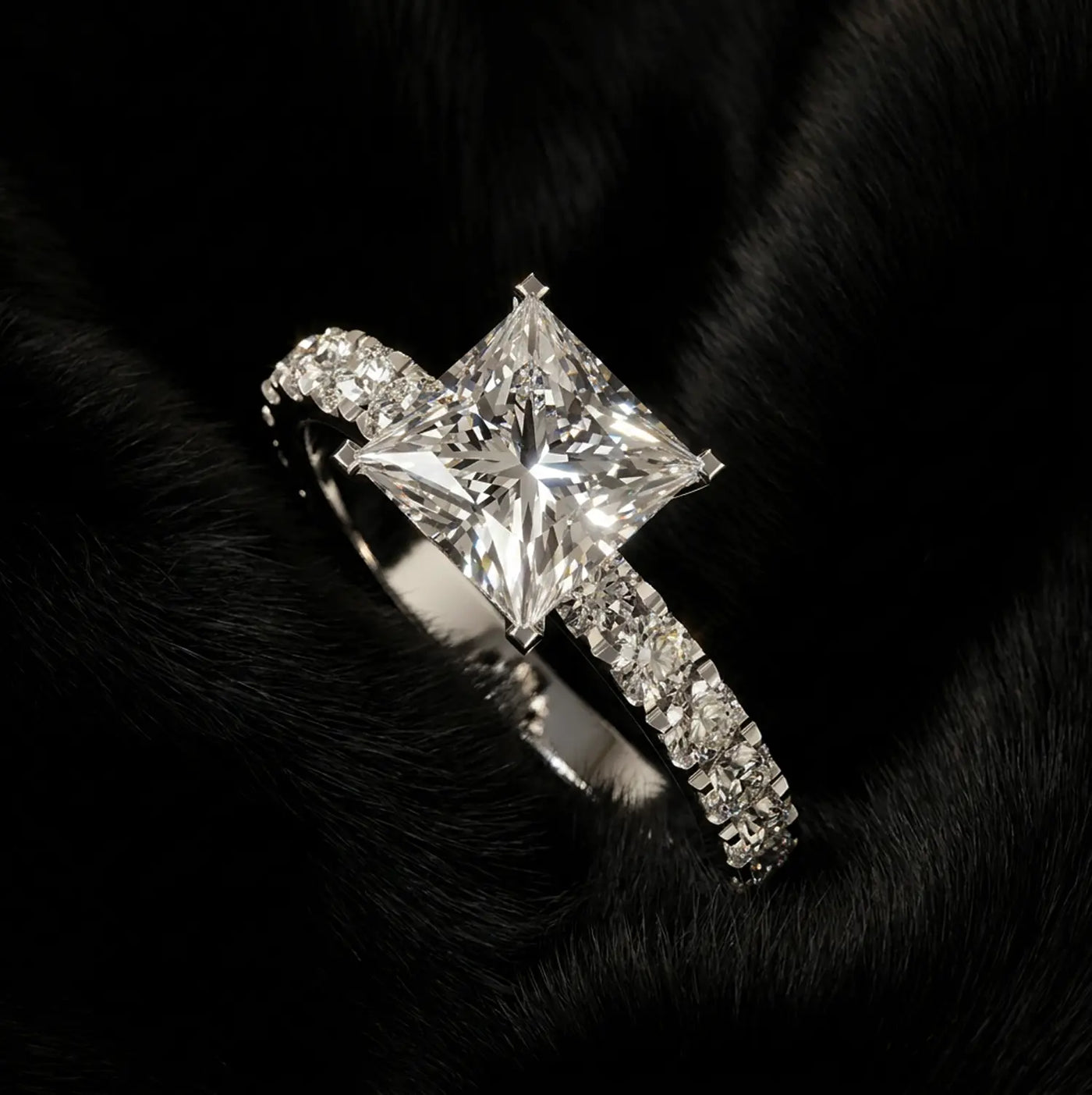 Princess Cut Diamond Ring