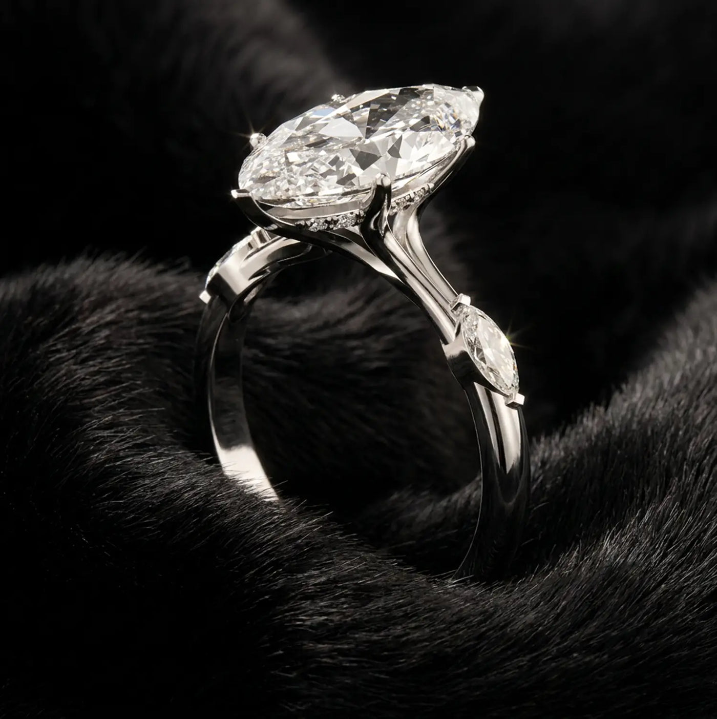 Marquise Diamond Ring