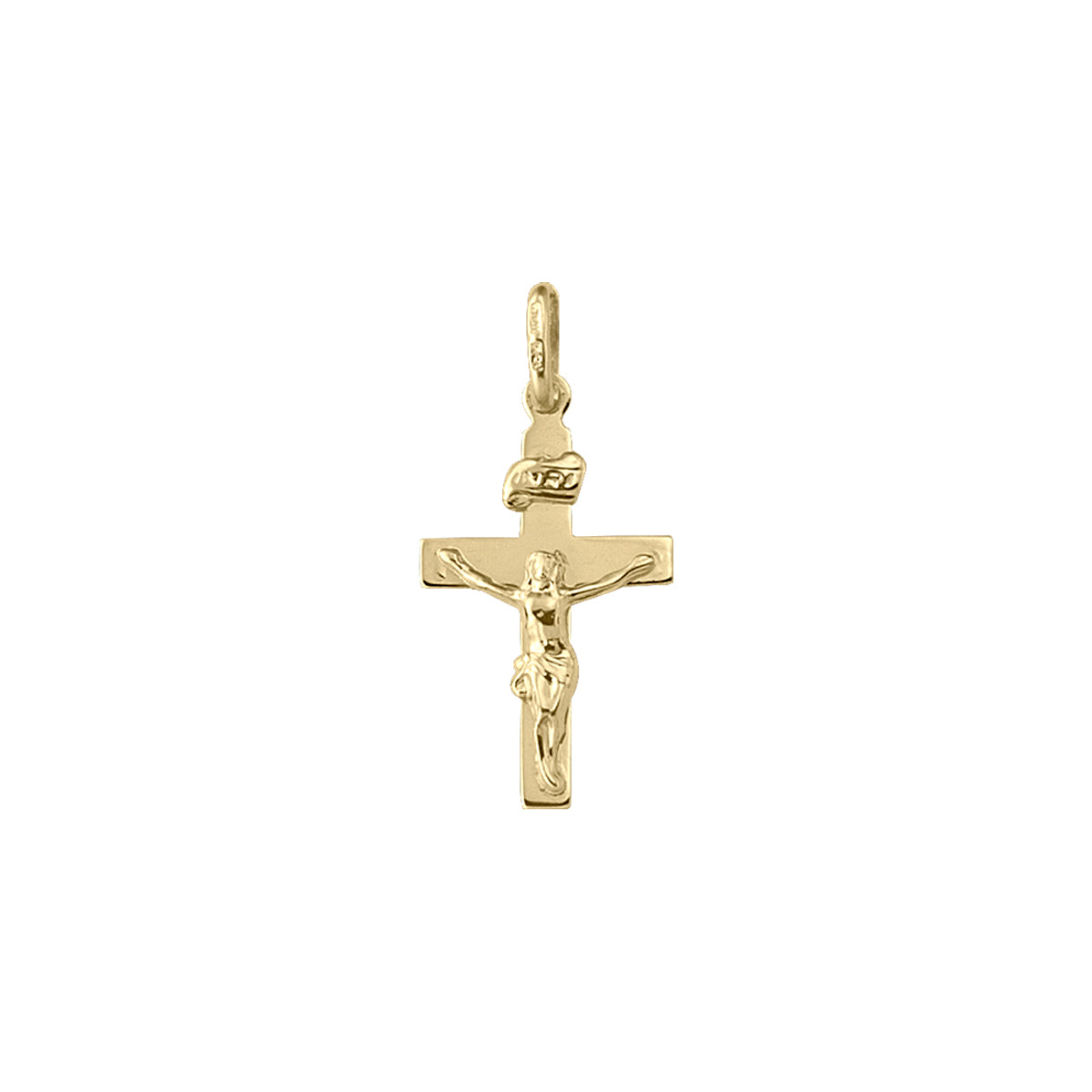 YELLOW GOLD CRUCIFIX