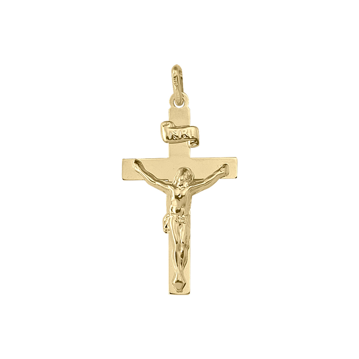 YELLOW GOLD CRUCIFIX