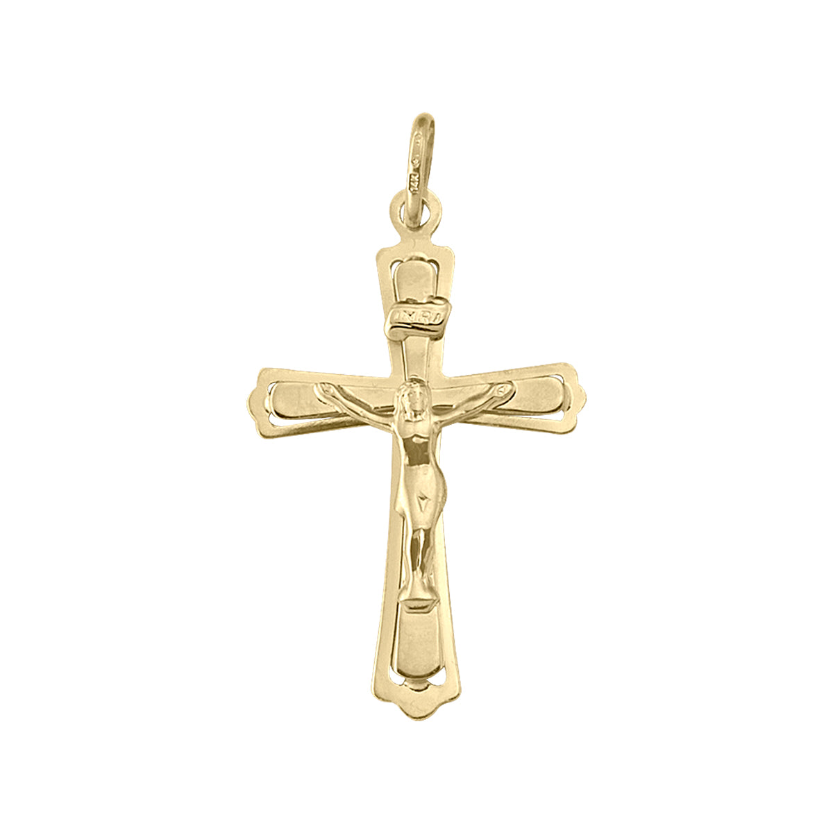 YELLOW GOLD CRUCIFIX