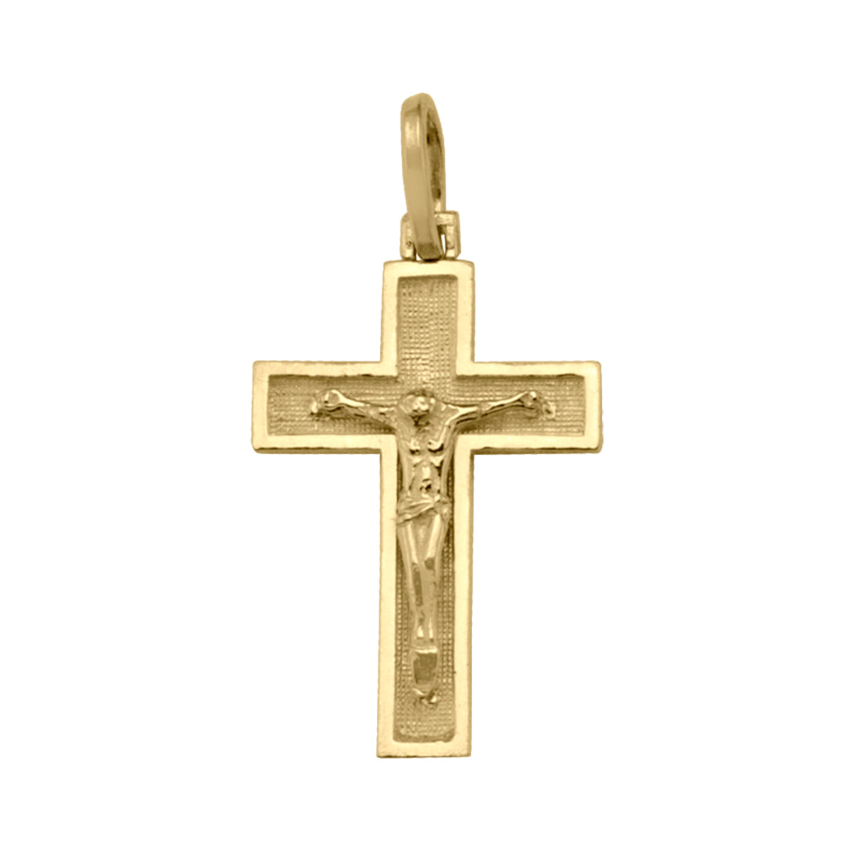 YELLOW GOLD CRUCIFIX