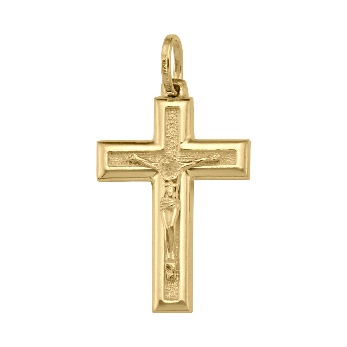 YELLOW GOLD CRUCIFIX