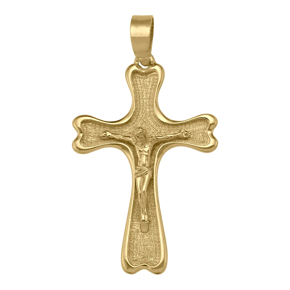 YELLOW GOLD CRUCIFIX