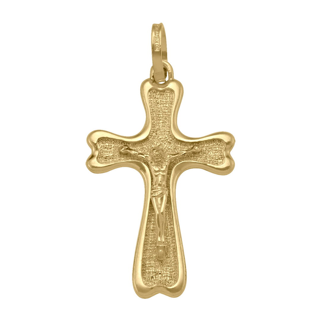 YELLOW GOLD CRUCIFIX