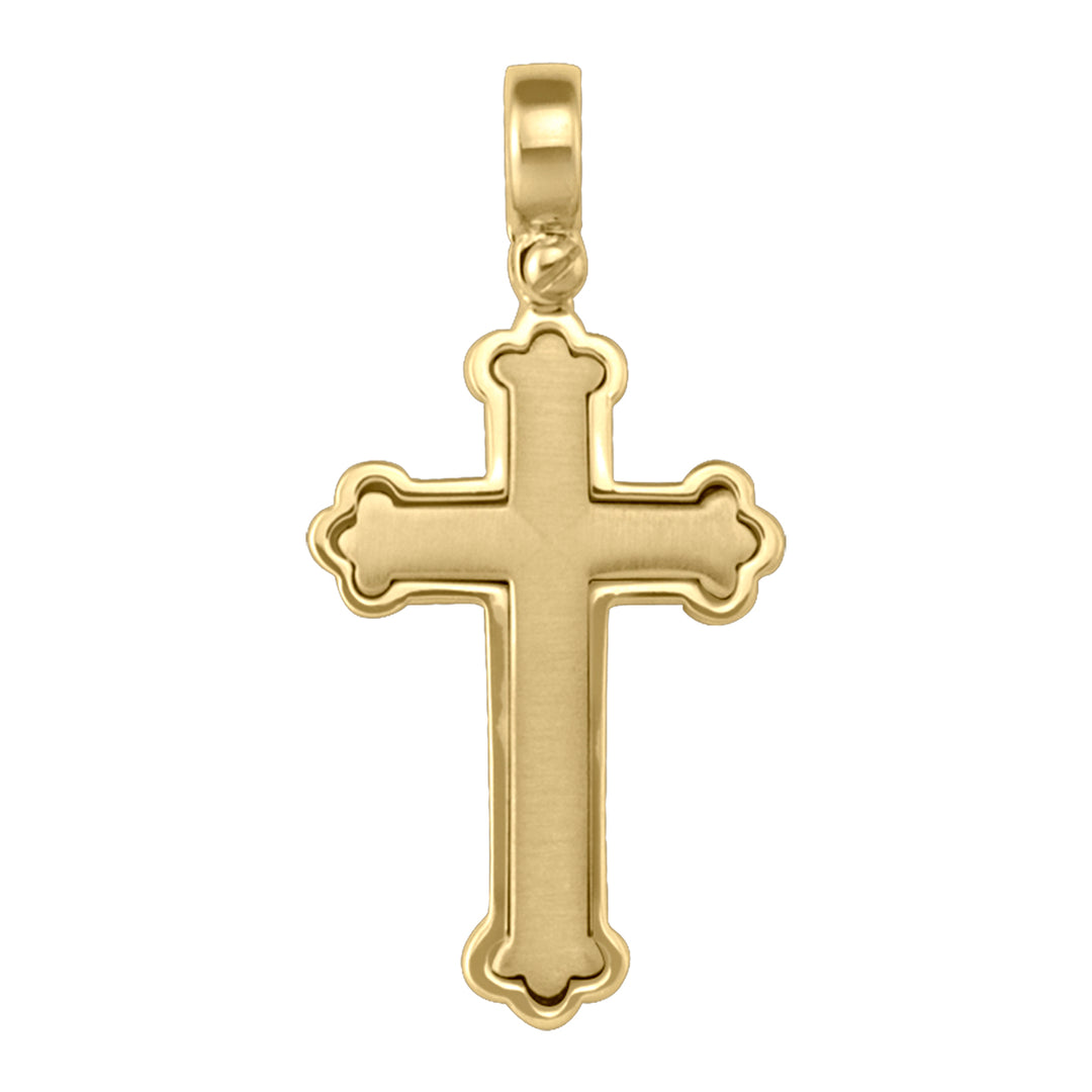 YELLOW GOLD CROSS