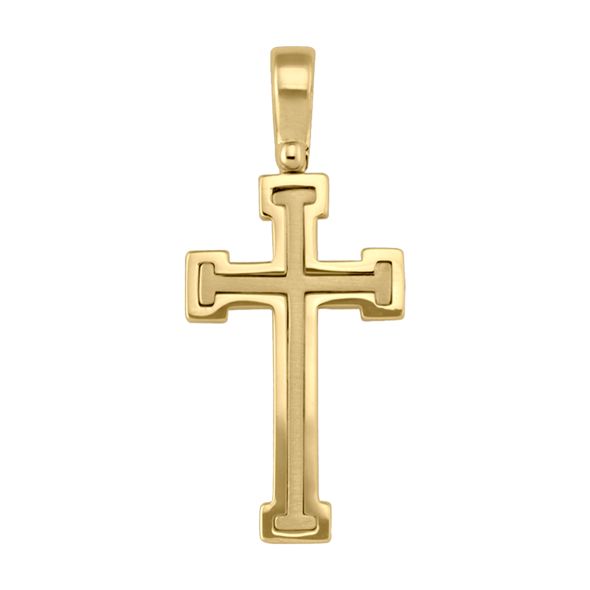 YELLOW GOLD CROSS