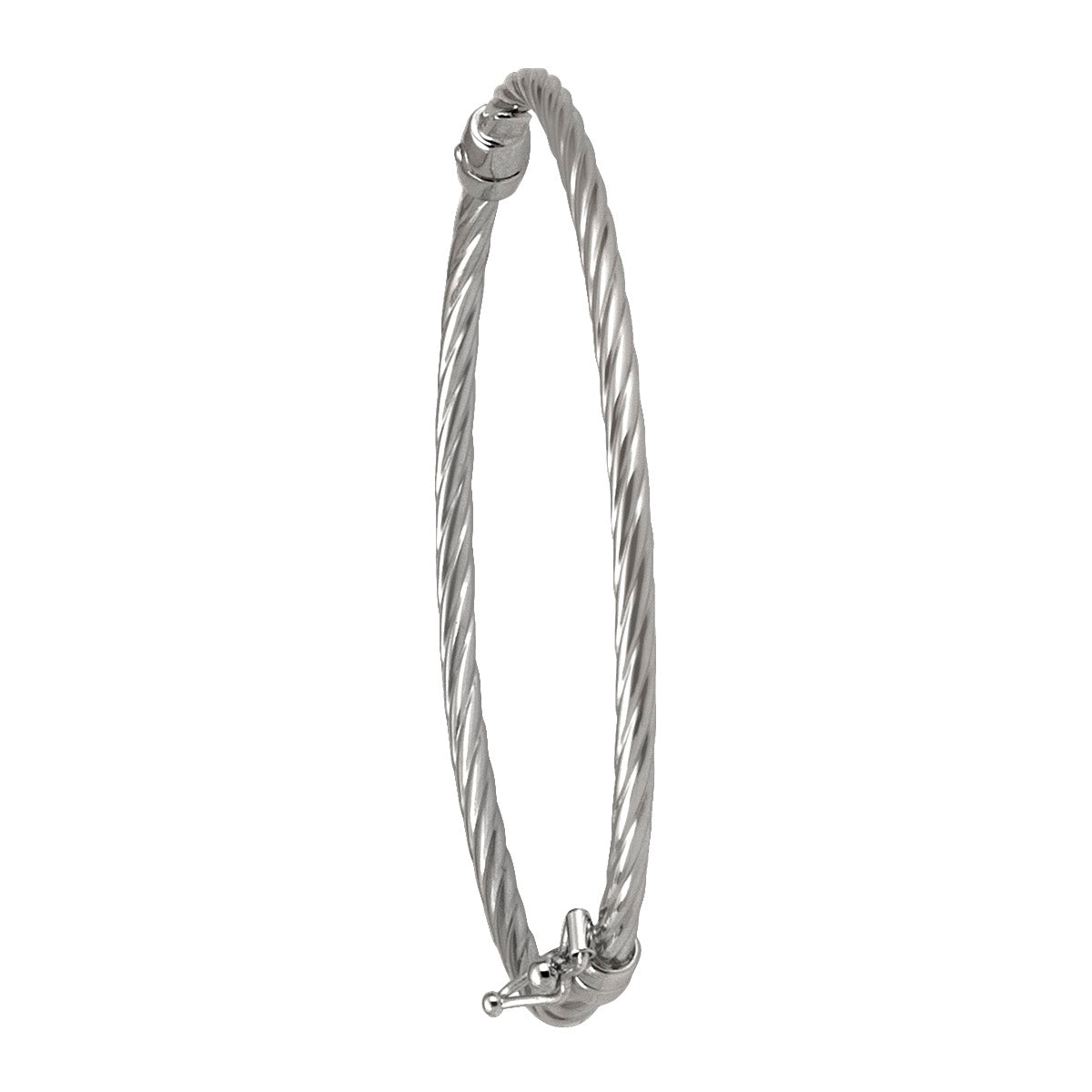 White Gold Baby Bangle