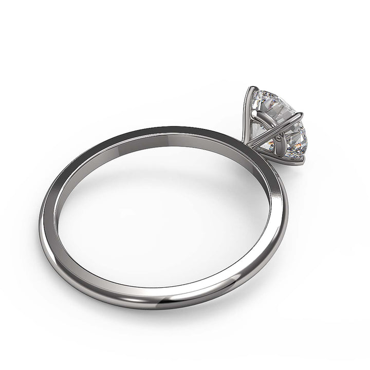 Round Solitaire Ring