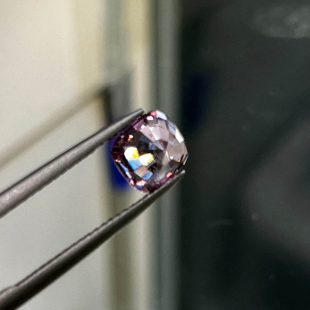 Cushion cut light pink sapphire 1.80ct loose gemstone