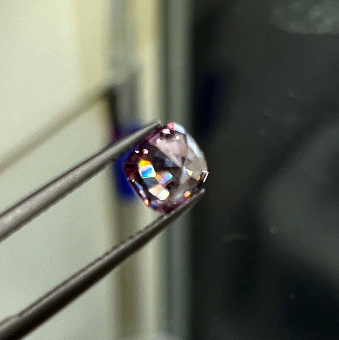 Cushion cut light pink sapphire 1.80ct loose gemstone