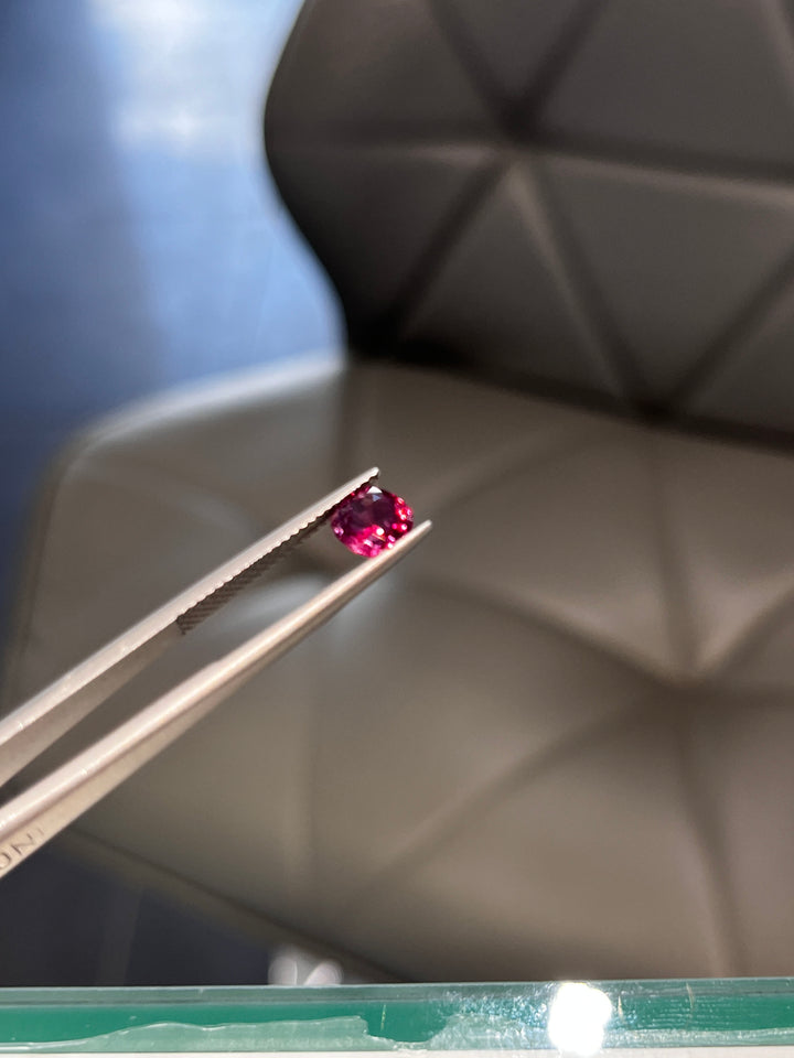 Light pink cushion sapphire 1.04ct loose gemstone