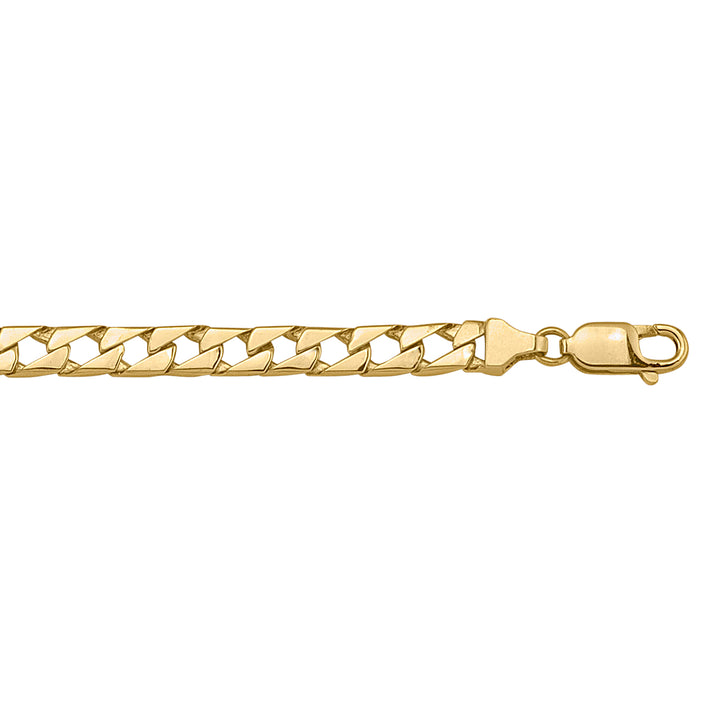 Yellow Gold Link Bracelet — 5.4mm, 8.5"