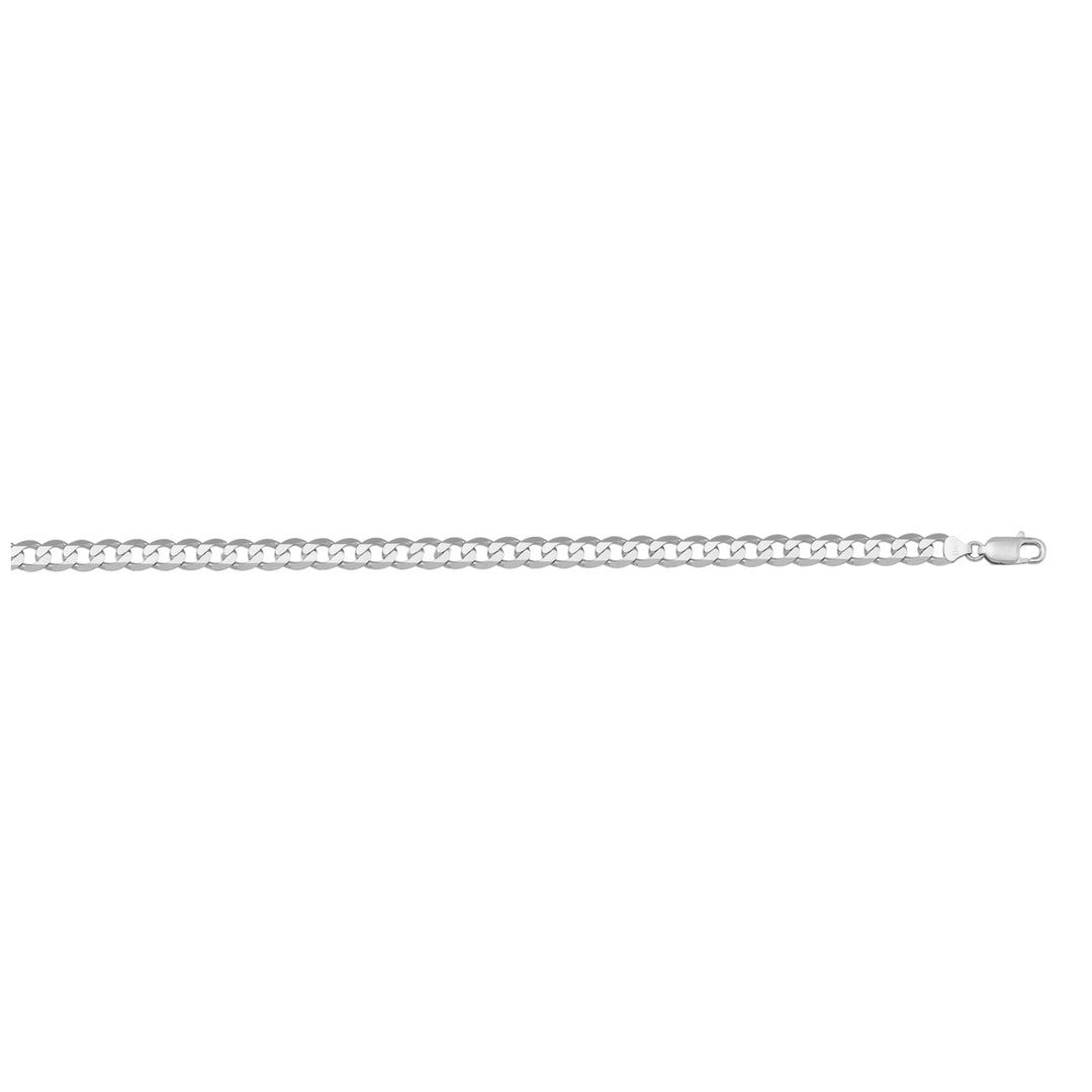 10K / 14K / 18K White Gold Open Link Necklace 3mm - crafted for brilliance