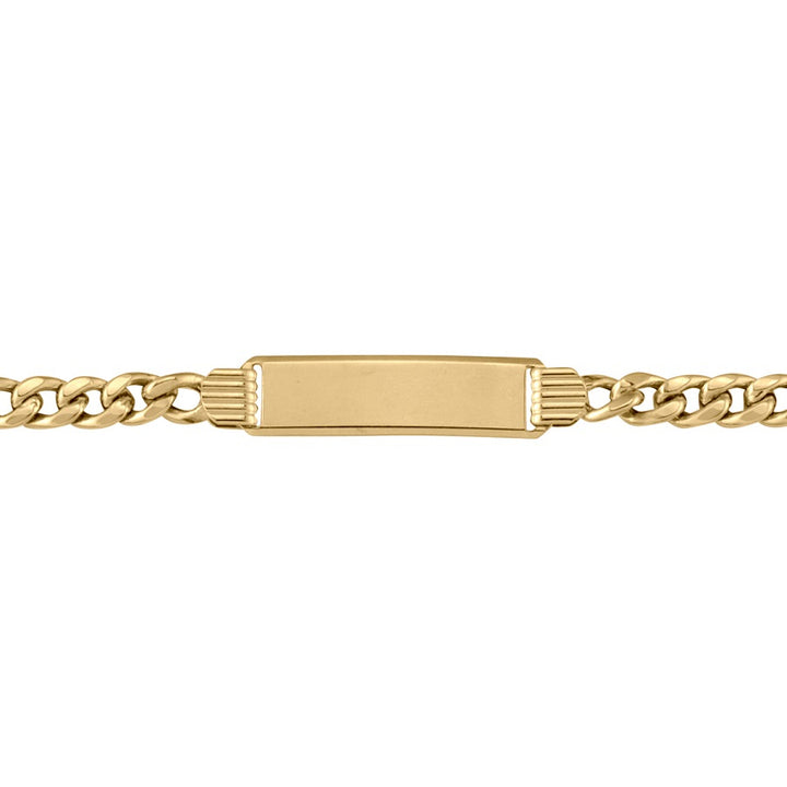 Yellow Gold Link Bracelet — 4.5mm, 8"