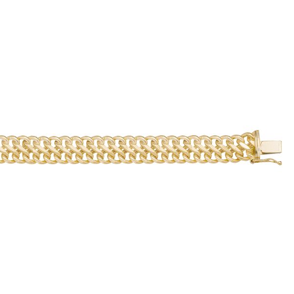 Yellow Gold Saduza Bracelet — 7mm, 7.5"