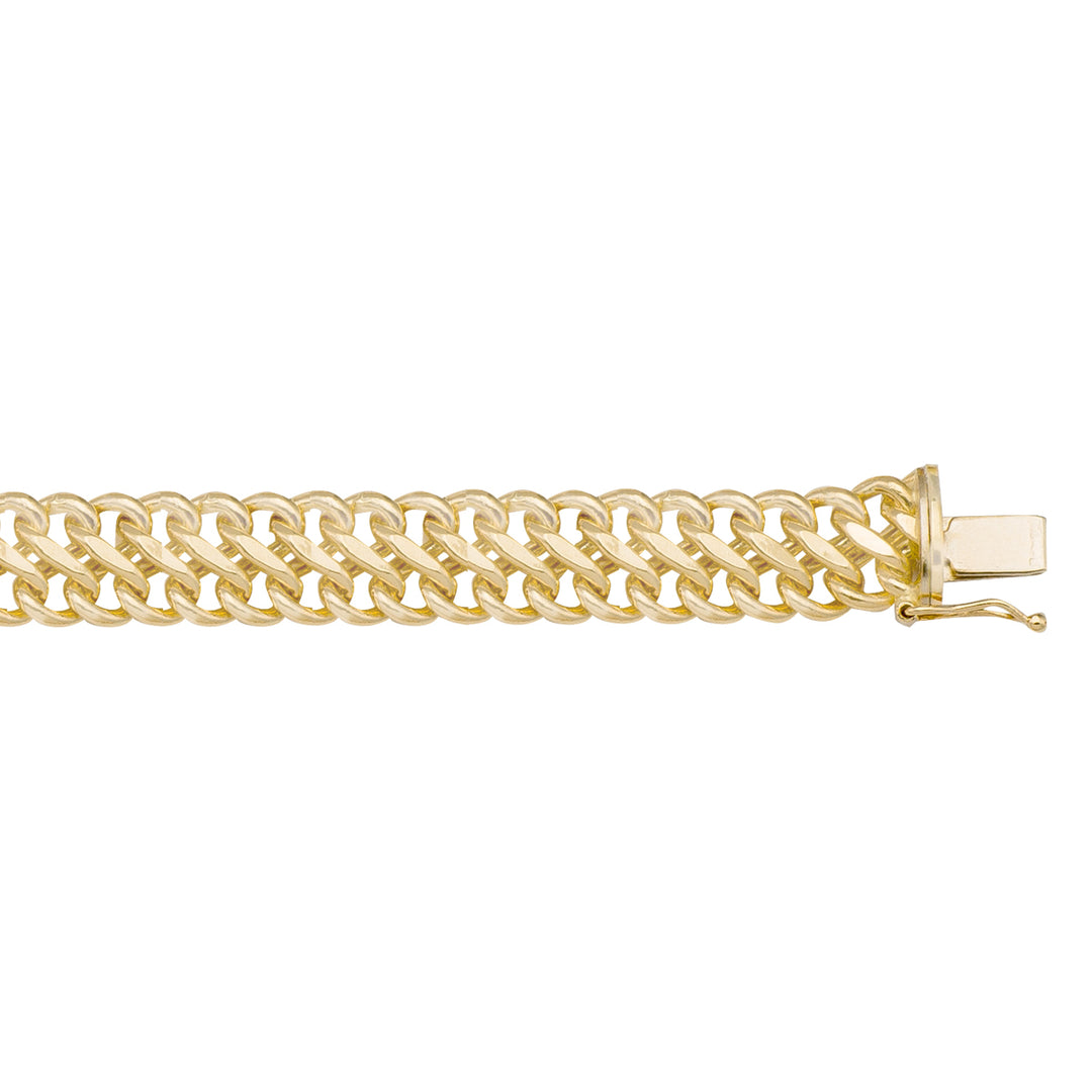 Yellow Gold Saduza Bracelet — 9mm, 7.5"