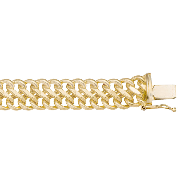 Yellow Gold Saduza Bracelet — 12.5mm, 7.5"