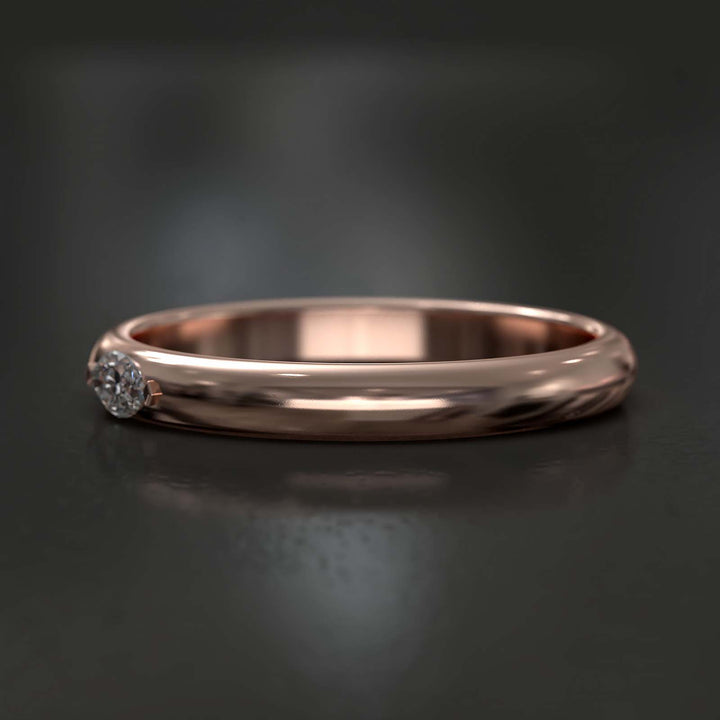 Minimalist Marquise Lab Grown Diamond Band | Modern Versatile Design