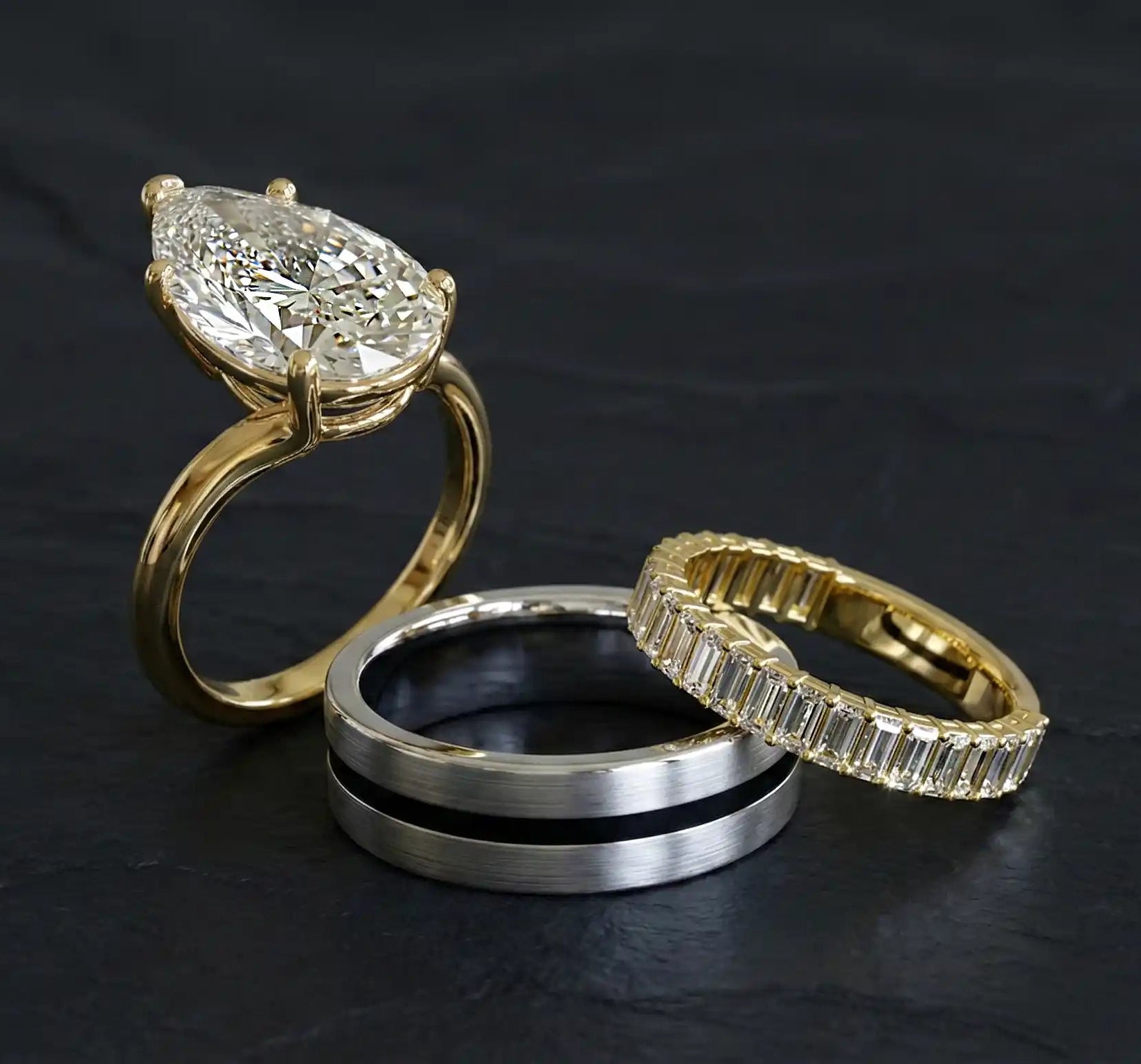 valentines-engagement-ring-yellow-gold-white-gold-wedding-bands-hero